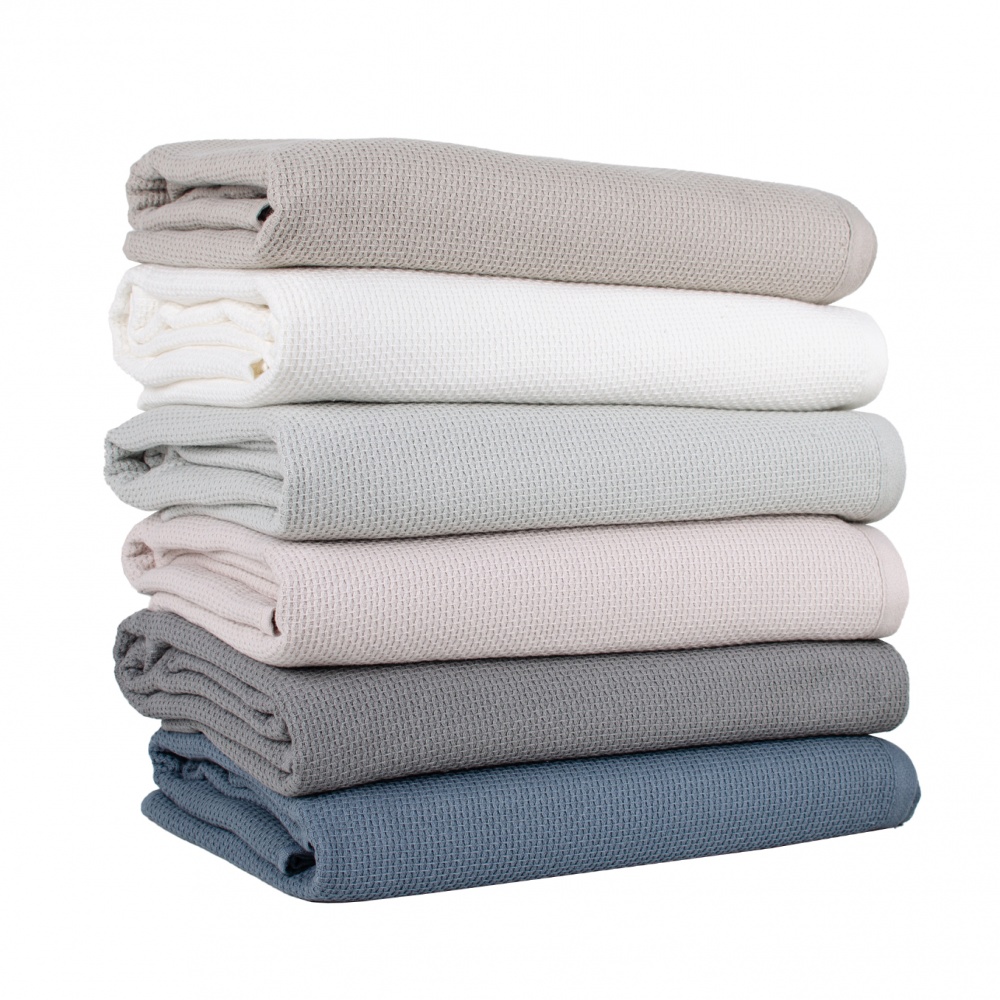 Рушник махровий Sauna 33x70 см сіро-синій La Nuit