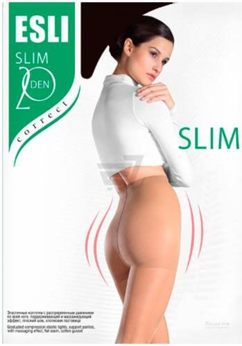 Колготки ESLI SLIM 20 den nero р. 2 черный 