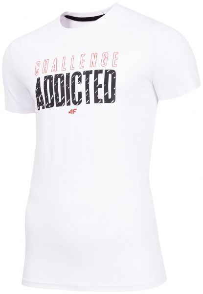 Футболка 4F H4Z19-TSM009-10S L білий
