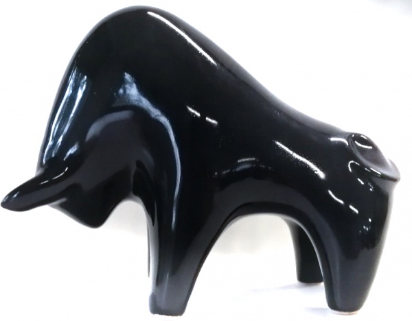 Статуэтка Буйвол черный 6,5x13,5x12 см 2052-12 Eterna