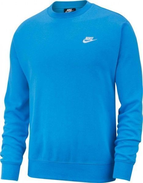 Світшот Nike M NSW CLUB CRW BB BV2662-435 р. 2XL синій