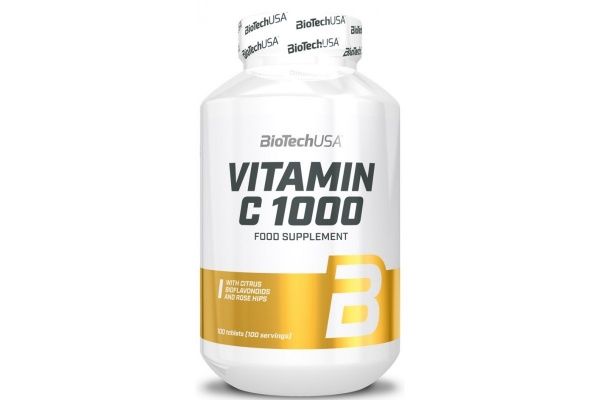 Вітаміни BioTech Vitamin C 1000 Bioflavonoids 100 шт./уп. 