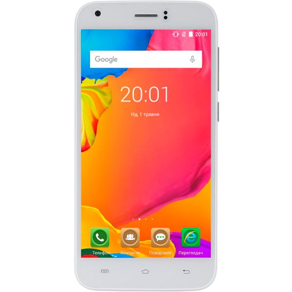 Смартфон Ergo A502 Aurum white