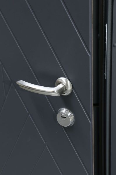 Двері вхідні Abwehr Nova АМ(2)-324 096Л АЦС Kale2 антрацит 2050x960мм ліві