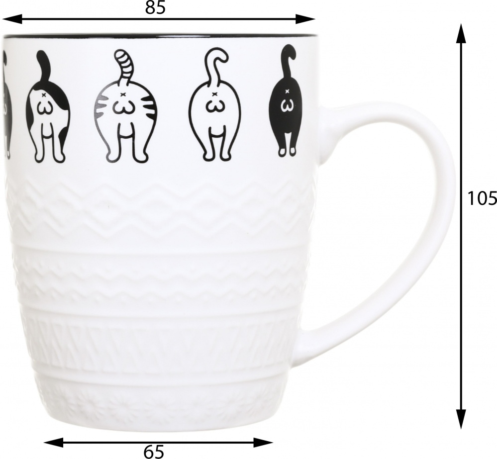 Чашка Fiora Cat's Tail 380 мл