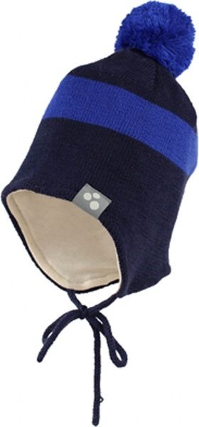 Шапка HUPPA Вязаная VIIRO 1, L р.55-57 синий 83620100-70086-00L 