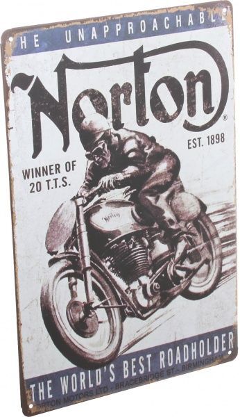 Табличка декоративная Norton 30x20 см 