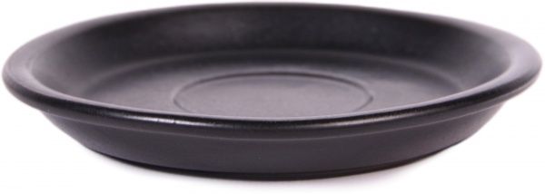 Блюдце 14 см Блек Мат Manna Ceramics