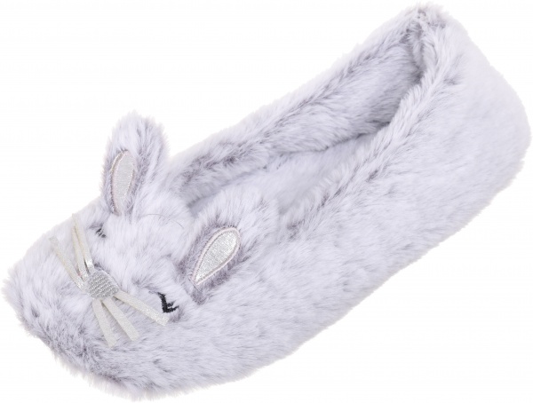 Взуття домашнє La Nuit Зайченя р.38-39 сірий YH21009 