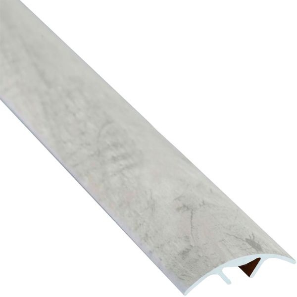 Поріжок алюмінієвий декорований Braz Line приховане кріплення 28x900 мм дуб сніжний 