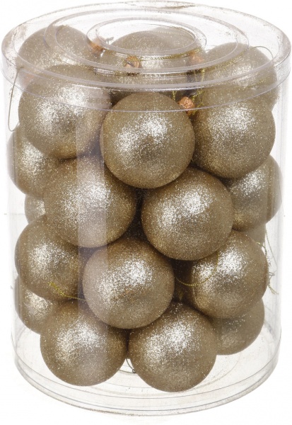 Набор елочных шаров Комплект № 83 d 60 мм 28 шт./уп.