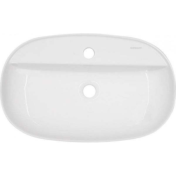 Умывальник с отверстием ScandiSPA CL-1289 60x38 см