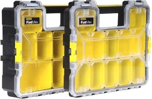 Органайзер для дрібних деталей Stanley FatMax Shallow Pro Metal Latc 4