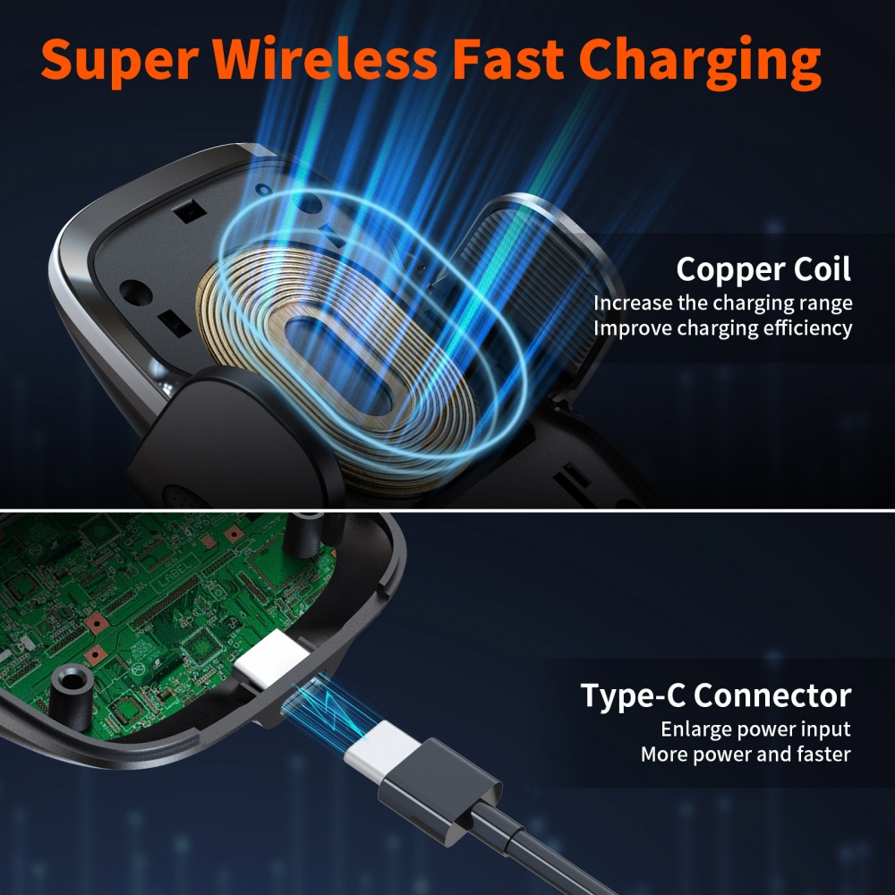 Тримач для смартфона Auto Assistance AP-С13 чорний