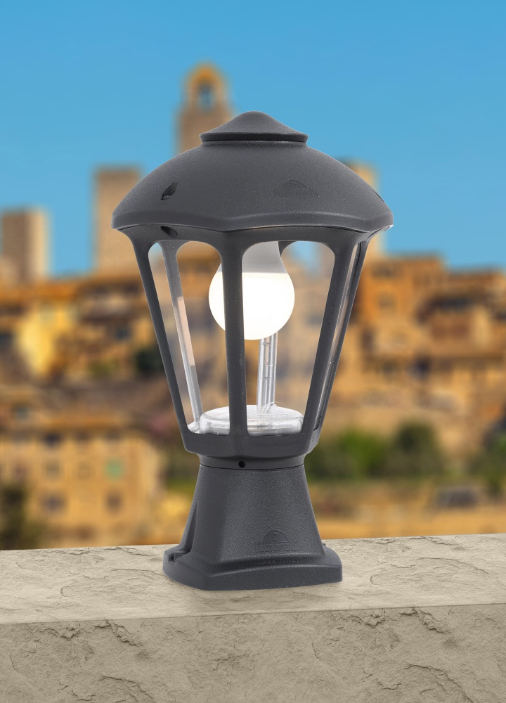 Светильник уличный напольный FUMAGALLI Disma/Giampy E27 12 Вт IP55 черный