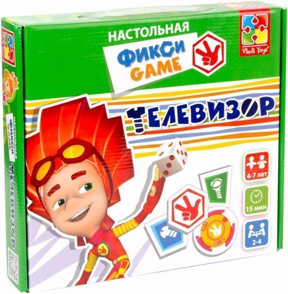 Гра настільна Фiксi Iгри Телевiзор VT2108-02