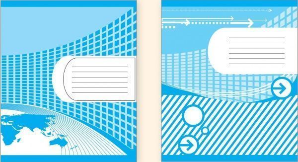 Комплект зошитів 12 аркушів у лінію 40 шт. 12ЛО 150 Поліграфіст