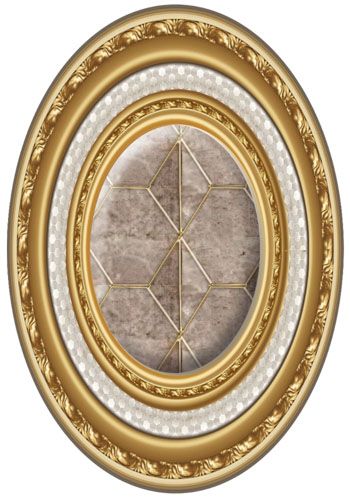 Плитка El Molino Классик Оро Медальйон 14x10 . 