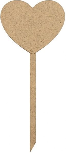 Заготовка Сердце 1 5x12 см 5 шт. Rosa Talent 