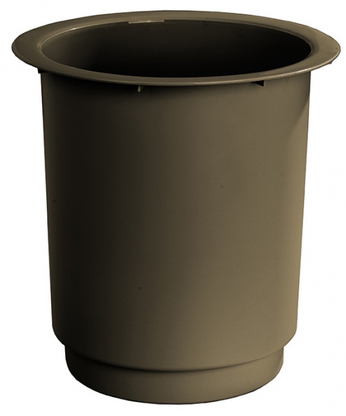 Вкладка в горщик Artevasi Santorini Pot круглий 28л капучино 