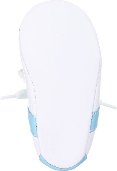 Пинетки детские MiracleMe 2215 р. 19 11 см голубой с белым 