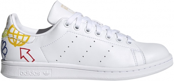 Кросівки Adidas STAN SMITH W FX5679 р.UK 7 чорно-білий