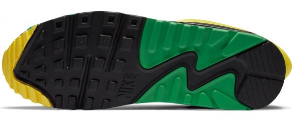 Кроссовки Nike Air Max 90 FlyEase CZ4270-001 р.US 9 черно-зеленый