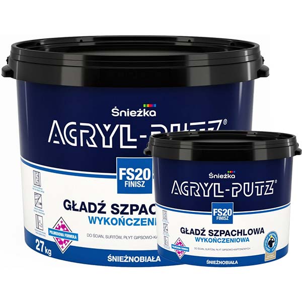 Комплект Sniezka Acryl-Putz фініш 27 кг + 5 кг