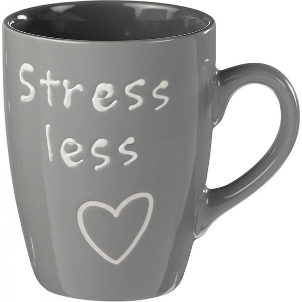 Чашка Feeling 330 мл сіра