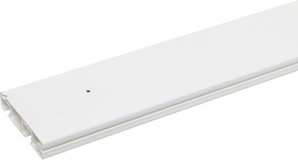 Карниз потолочный ОМиС ОМ2L двойной наборной 300 см белый 