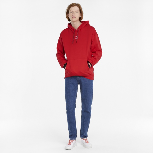 Джемпер Puma GLITCH Hoodie 53311731 р. L красный