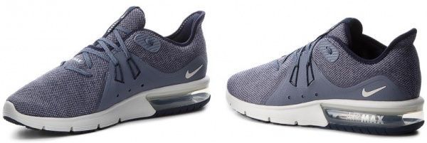 Кроссовки Nike AIR MAX SEQUENT 3 921694-402 р.8,5 серо-синий