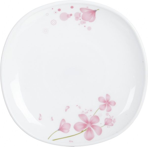 Блюдце Spring 14 см стеклокерамика Luna