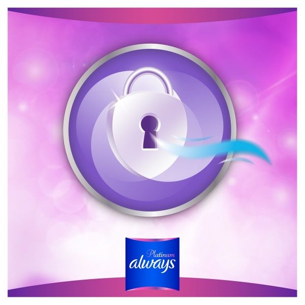 Прокладки гігієнічні Always Platinum (розмір 3) super plus 26 шт.