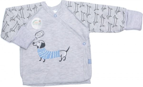 Распашонка детская Baby Veres Taksa р.62 серый 