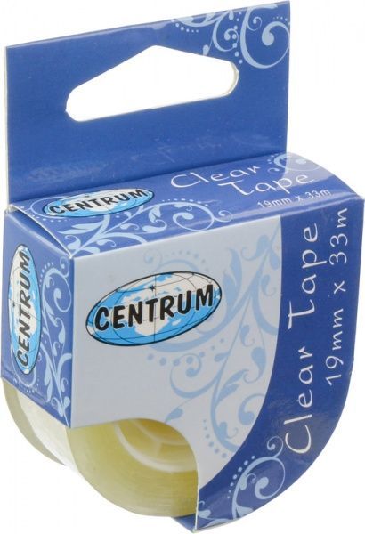 Клейка стрічка 19 мм х 33 м 80153 Centrum