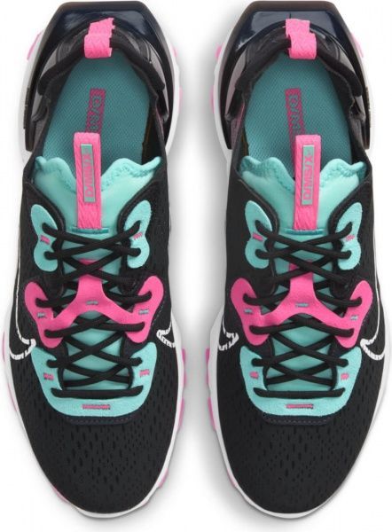 Кроссовки Nike React Vision CI7523-008 р.US 9 черно-белый