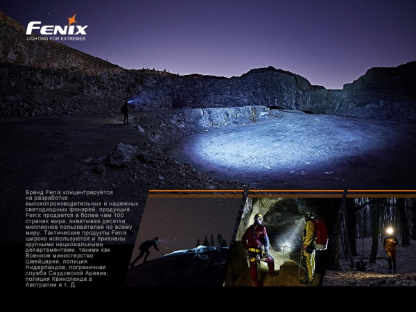 Фонарик на голову Fenix HL18R-T, 500лм, 82м