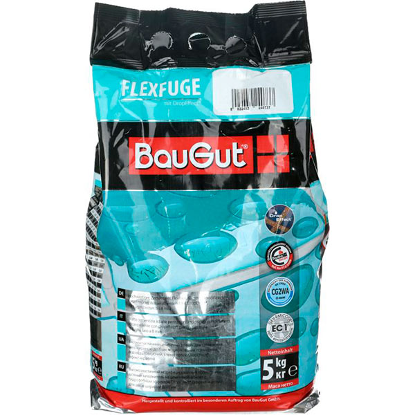 Фуга BauGut flexfuge 136 5 кг муловий