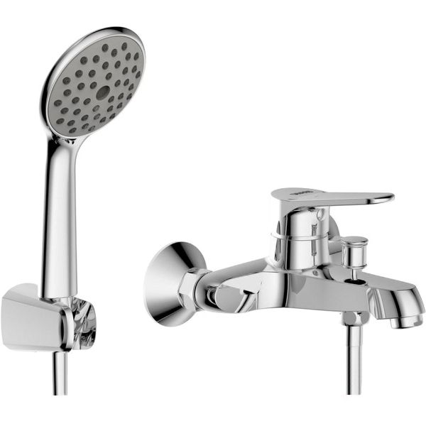 Смеситель для ванны Bravat Eco F693147C-B