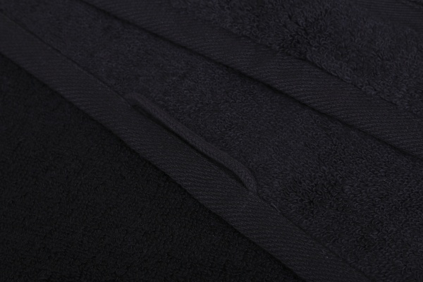 Полотенце махровое Bamboo 50x90 см черный La Nuit 