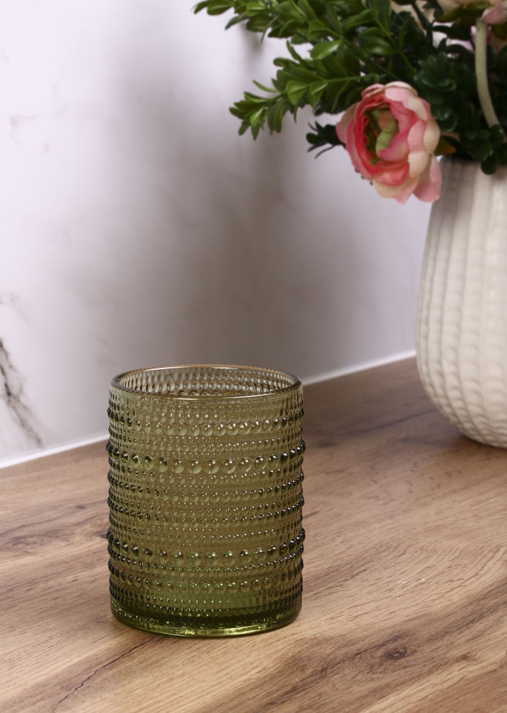 Склянка низька Fiora Bubble Green 330 мл 1 шт.