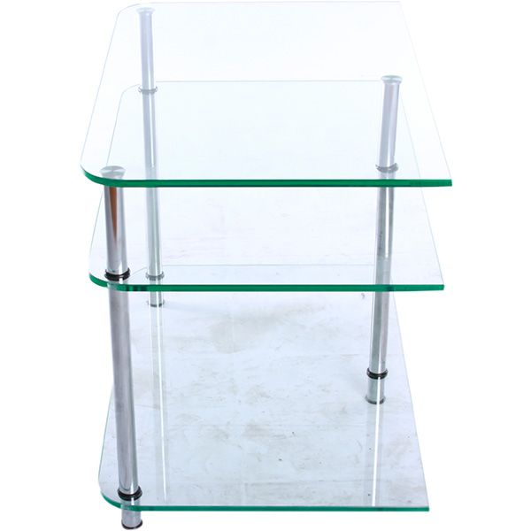 Підставка під ТВ скло прозоре 650x430x550 мм