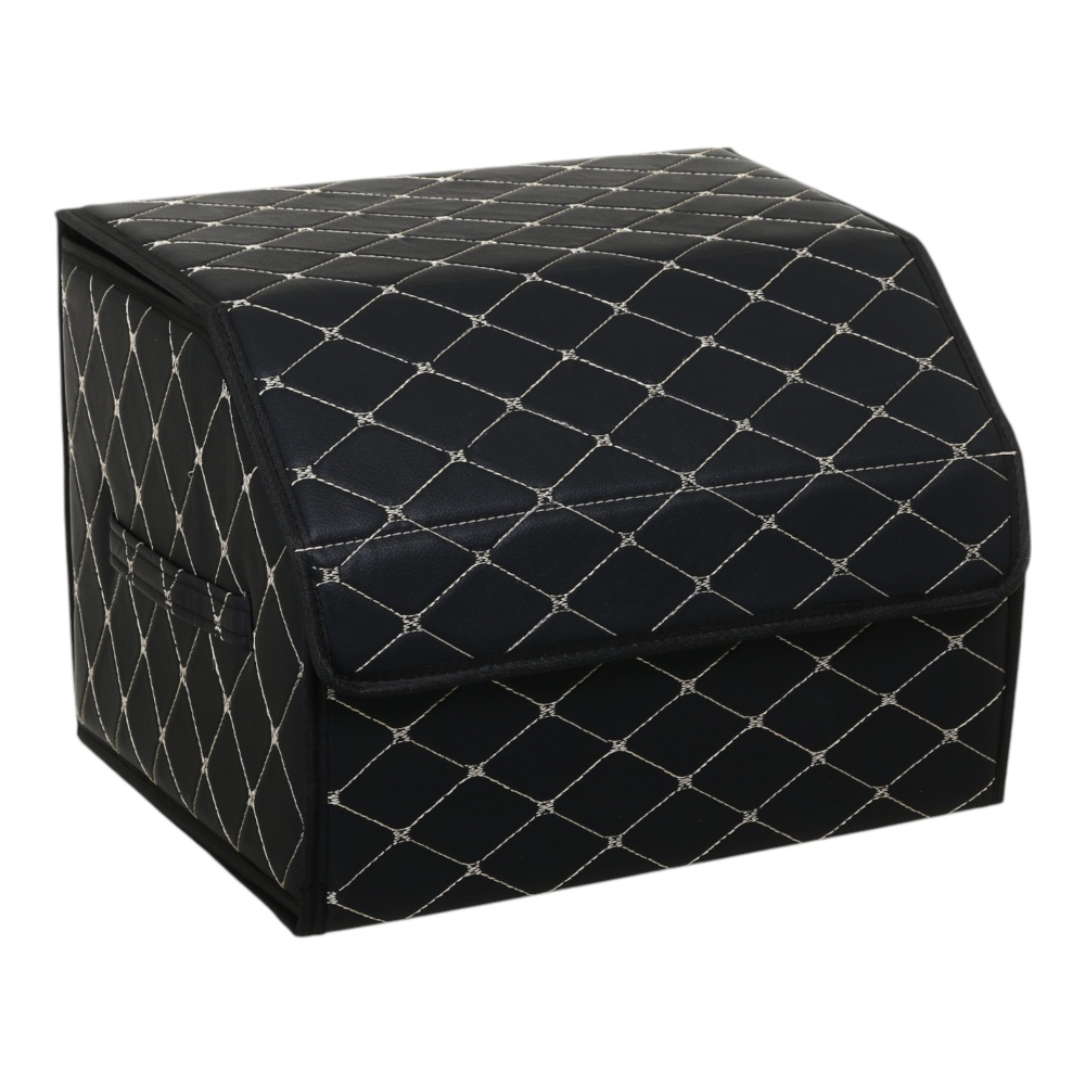 Сумка-органайзер в багажник розмір M Auto Assistance AA-433BG чорно-білий