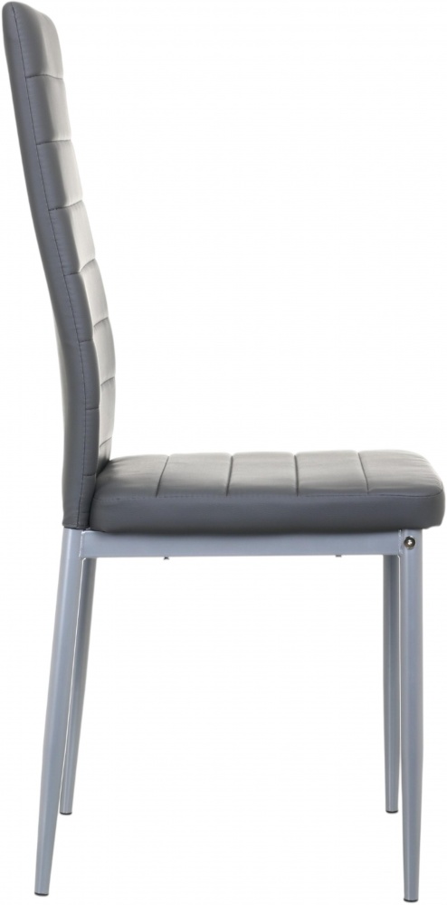 Стул обеденный Центр Меблів City серый / серый