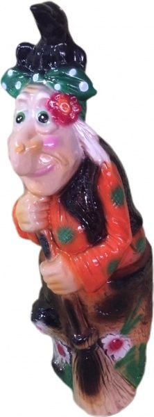 Скульптура садовая Баба Яга 57 см