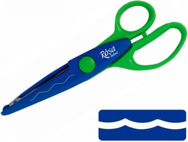 Фигурные ножницы №9 16,5х6,5 см Rosa Talent