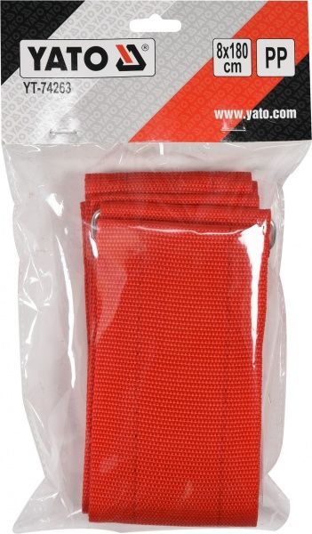 Набір для переміщення вантажів YT-74263 YATO 8х180 см