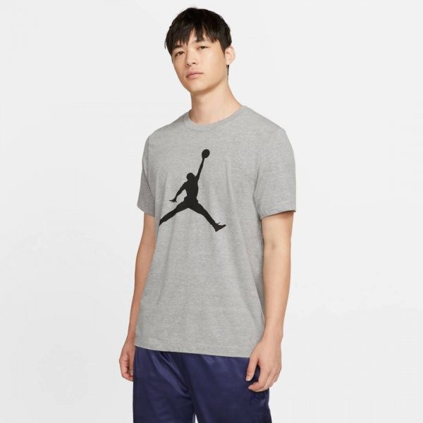 Футболка Nike M J JUMPMAN SS CREW CJ0921-091 M сірий