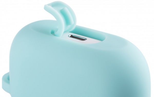 Чохол для навушників 2E для Apple AirPods Pro Pure Color Silicone 2.5 мм Mint (2E-PODSPR-IBPCS-2.5-MT) 